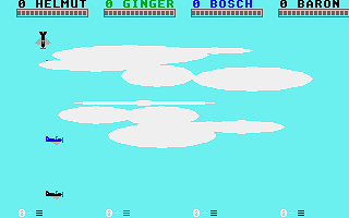 Dogfight atari screenshot